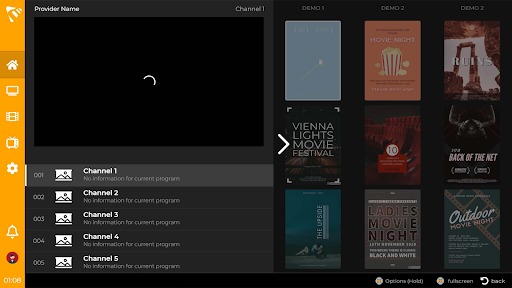 MaxPlayer on Apple TV — screenshot 1