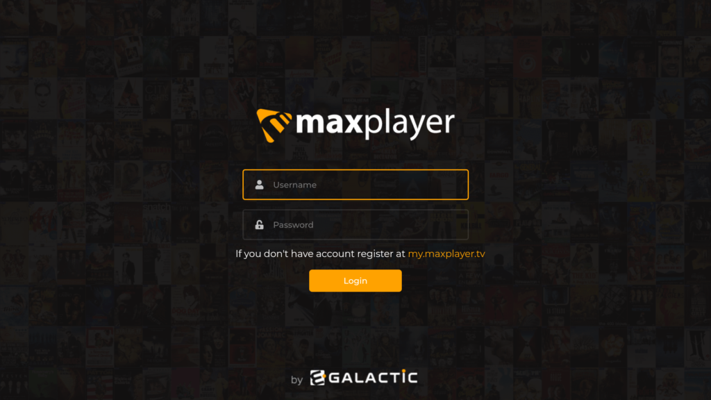 iptv player for firetv - maxplayer